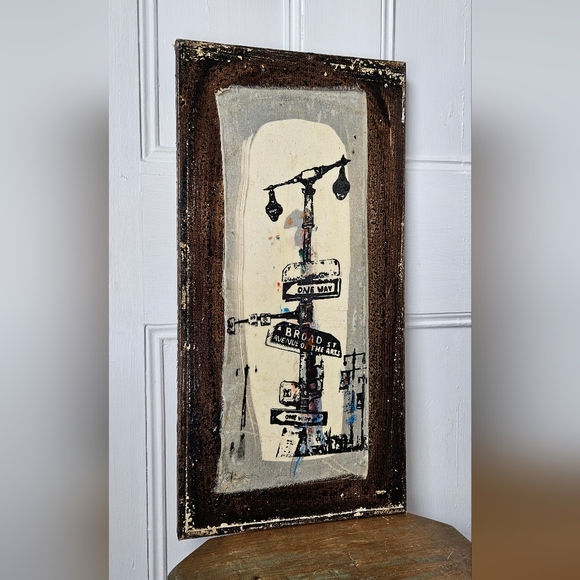 Original Broadway Canvas Cloth Art - Picture 7 of 9